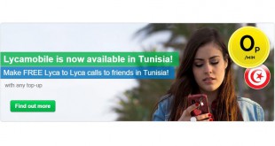 Les tarifs d’appels, sms et Data de Lycamobile Tunisie