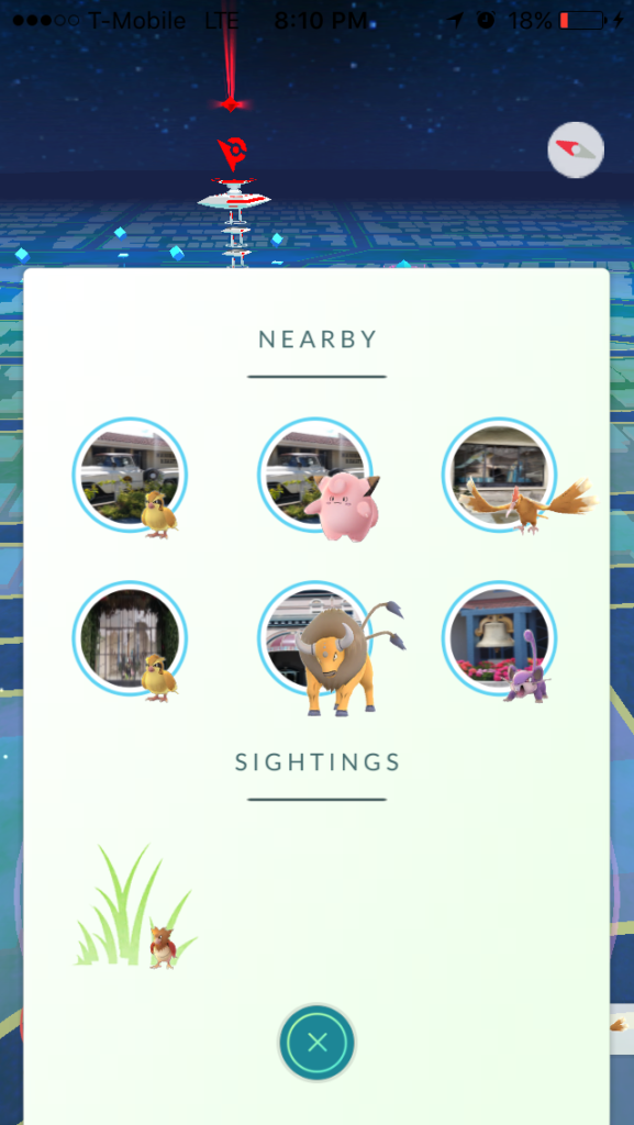 pokemon go radar